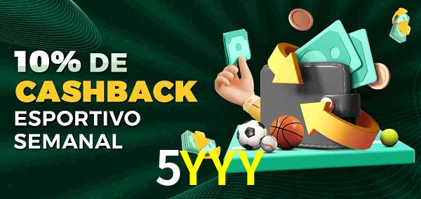 10% de bônus de cashback na 5YYY